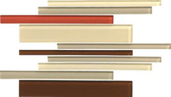 Color Appeal Tile Interlocking Blend - Earth Fire