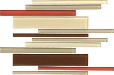 Color Appeal Tile Interlocking Blend - Earth Fire