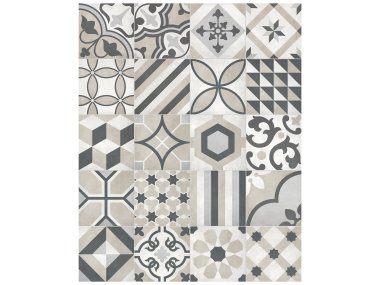 Form Blend Deco Tile 8" x 8" - Sand