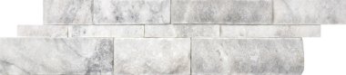 Ledger Panels Wall Panel Tile 6" x 24" - Bianco Venatino
