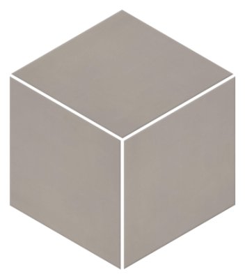 Neospeck 3D Cube Mosaic Tile 12" x 12" - Light Grey