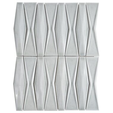 Baroque Adwick Decor Tile 12.5" x 16.3" - Grigio