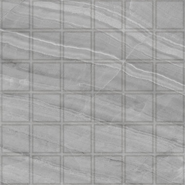 Gemma Mosaic Tile "Honed" 12" x 12" - Grey Onyx