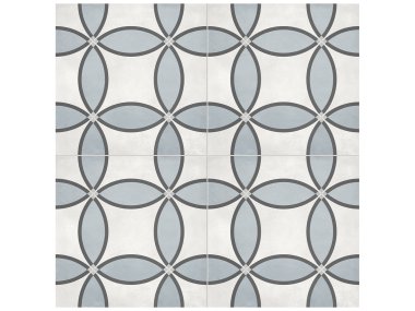 Form Zenith Deco Tile 8" x 8" - Tide