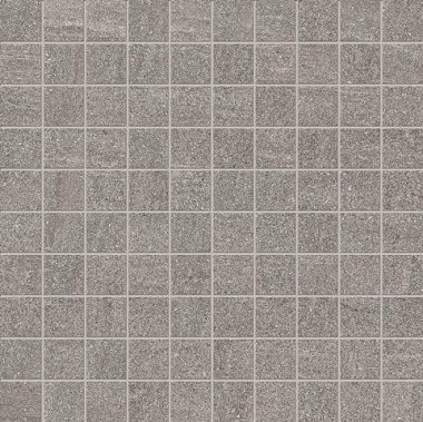 Elegance Pro 1"x1" Mosaic Tile 12" x 12" - Dark Grey