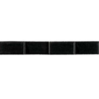 Ombre Short Rectangular 1.188" x 1.938" - Black