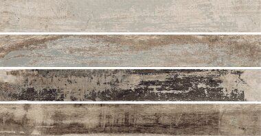 Colorart Wood Look Porcelain Tile 6" x 48" - Bone