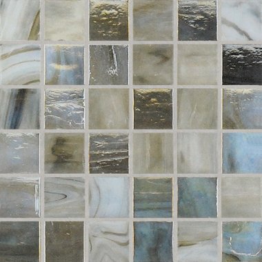 Jewelstone Glass Mosaic Tile 1" x 1" - JBI132