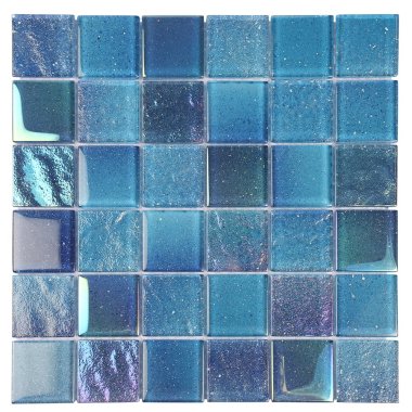 Pixie Dust Mosaic Tile 11.73" x 11.73" - Blue