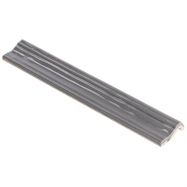 Rumba Chair Rail Tile 2" x 12" - Graphite