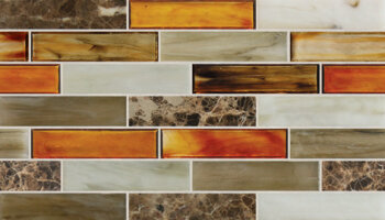 Earth and Art Offset Glass Tile 1