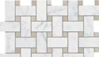 Eon Marble Look Tile Twist Mosaic 1.5