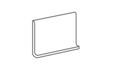 Eon Marble Look Tile Cove Base 5 7/8" x 11 3/4" - Carrara