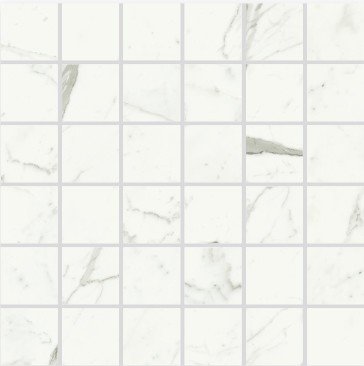 I Marmi Tile Mosaic 2" x 2" - Statuario Polished