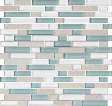 Color Appeal Mosaic Blend Tile - Pacific Coast