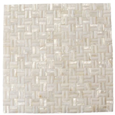 Pearl 3D Tile 11.63" x 11.63" - White