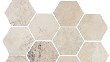 Concrete Hexagon Mosaic 11.69