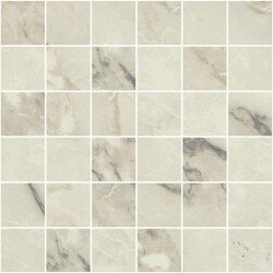 Carrara Select Mosaic Tile Matte 12" x 12" - Arabescato