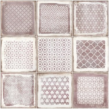 Bernalillo Decor Tile 8" x 8" - Pink