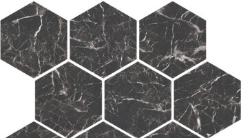 Marbles Hexagon Mosaic Tile 