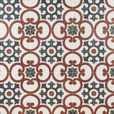 Dhar Decor Tile 9" x 9" - Dahlia