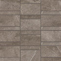 Ridge Tile Row Mosaic 2" x 4" - Anthracite