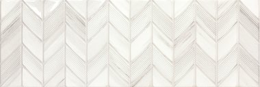 Riverdale Aden Decor Tile 12" x 36" - White