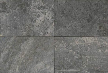 Laurel Heights Tile 12" x 18" - Charcoal Crest