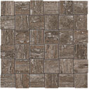 Path Tile Net Mosaic 1.5" x 2" - Moka