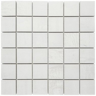 Angela Harris Bellissimo Mosaic Tile 11.81" x 11.81" - Light Silver
