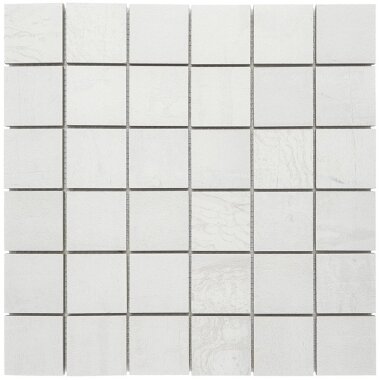 Angela Harris Bellissimo Mosaic Tile 11.81" x 11.81" - Light Silver