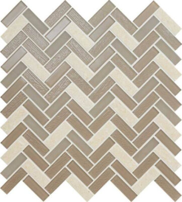 Serentina Tile Herringbone 11 1/2" x 12 3/4" - Composure