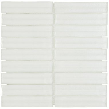 Brook Stacked Tile 11.61" x 11.73" - Pearl