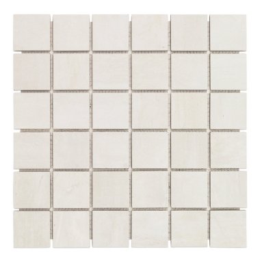 Syncro Mosaic Tile 11.81" x 11.81" - White
