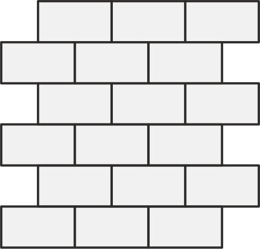 Murales Mosaic Tile 11.81" x 11.81" - Grey