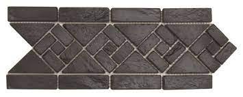 Slate Tile 4.3/4" x 12" - Black