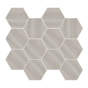 Coastline Next 3.25" Hexagon Tile 12" x 12.5" - Malibu Matte