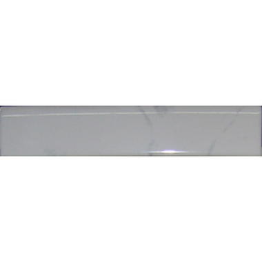 Statuario Bullnose Tile 2" x 13" - Blanco