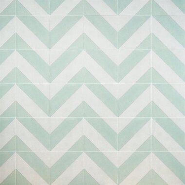 Artstract Decor Tile 9" x 9" - Diagonals Sage