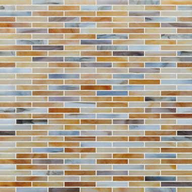 Murano Vena II Glass Mosaic Tile 1/4" x 2" - SM0222
