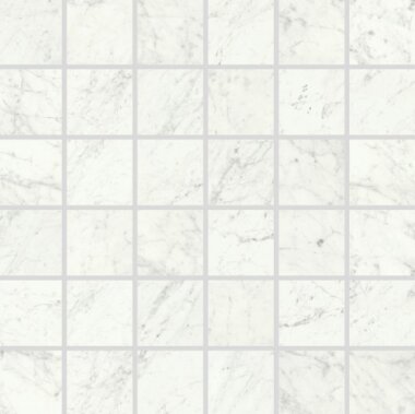 I Marmi Tile Mosaic 2" x 2" - Carrara Matte