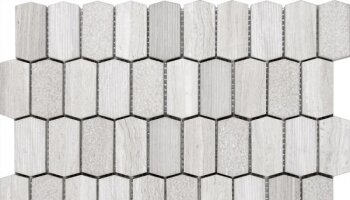 Stone Tile Hexagon Limestone Multi Finish 12.5