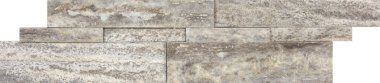 Ledger Panels Cubic Wall Panel Tile 6" x 24" - Silver Ash