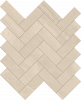 Stoneways Herringbone Mosaic Tile 12" x 14.5" - Flight