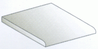Brick Tile S4449 Debossed 4 1/4" x 4 1/4" - White