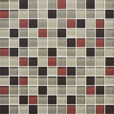 Color Appeal Tile Mosaic Blend 1" x 1" - Earth Fire