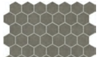 Moroccan Concrete Hex 1-1/2