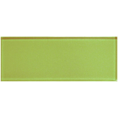 Color Appeal Tile 4" x 12" - Lime Green