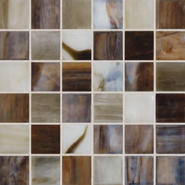Blended Ice Glass Tile 1" x 1" - JM2023
