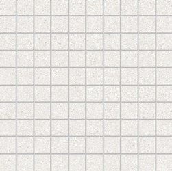 Grain Stone Tile 12" x 12" - White Fine Grain Mosaic